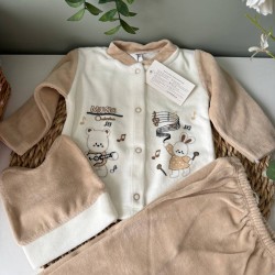 طقم بيجامه 3 قطع