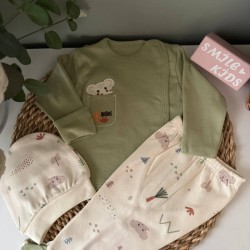 بيجامة 3 قطع بيجامة 3 قطع