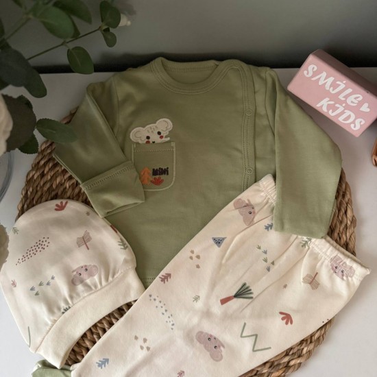 بيجامة 3 قطع