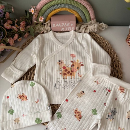 بيجامة 3 قطع