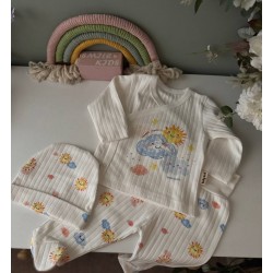 بيجامة 3 قطع