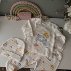 بيجامة 3 قطع