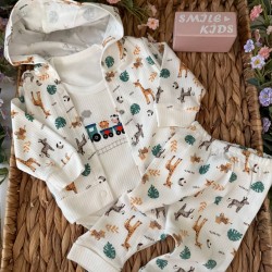 طقم بيجامه 3 قطع