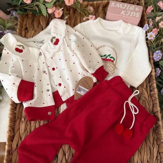 طقم بيجامه 3 قطع