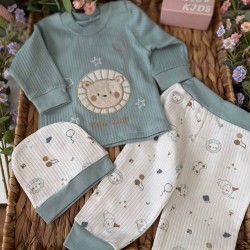 طقم بيجامه 3 قطع