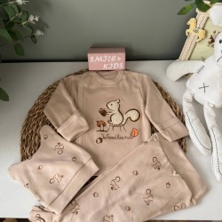 بيجامة 3 قطع