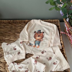 بيجامة 3 قطع