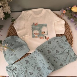 بيجامة 2 قطع