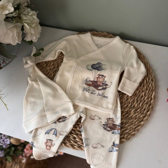 بيجامة 3 قطع