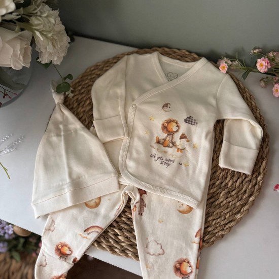 بيجامة 3 قطع