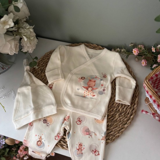 بيجامة 3 قطع