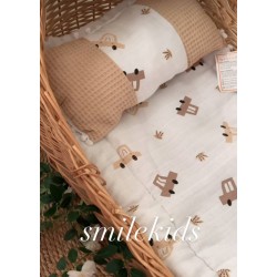 طقم فراش مع مخدة متعدد الاستخدام